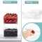 Sorbus Set of 8 Clear Fridge Organizers - Refrigerator & Pantry Bins for Organizing Food - 2 Sizes with Handles